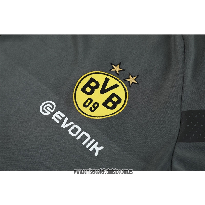 Camiseta de Entrenamiento Borussia Dortmund 22-23 Gris